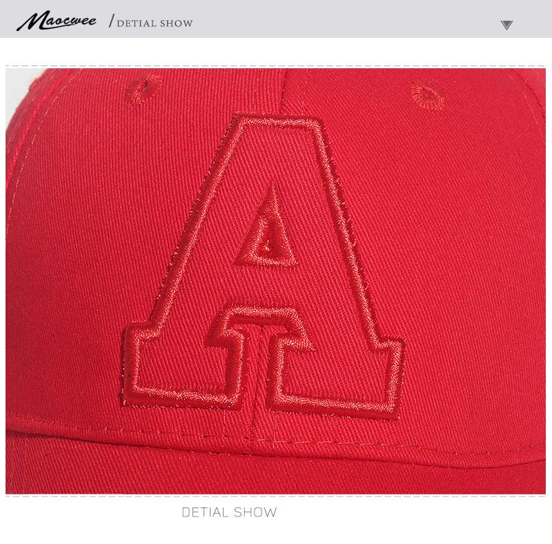 Verano Bordado de letras A niños gorras chico s dibujos animados Hip Hop gorra Snapback niña gorra de béisbol bebé niño hueso_voghion.com