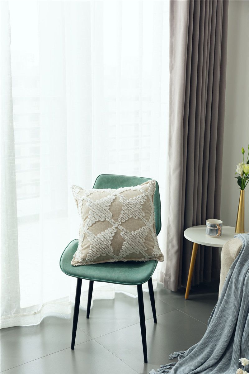 Housse de coussin de canapé à motif géométrique tridimensionnel de style européen et américain, housse de coussin de canapé de chambre modèle nordique_voghion.com