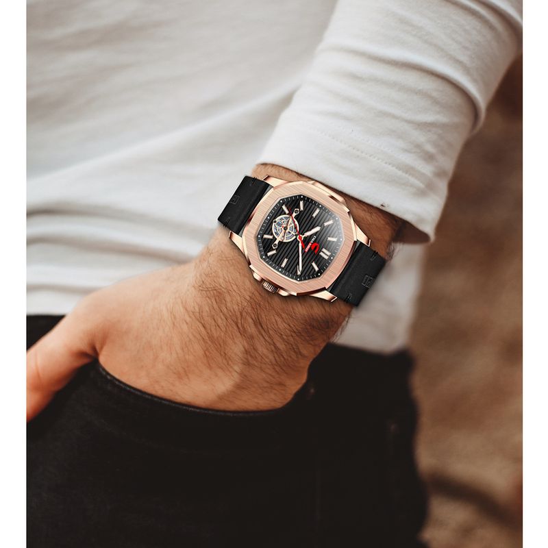 Cassig CHAXIGO Alloy Men's Watch High-end Waterproof Watch Belt Calendar Stainless Steel Quartz Watch_voghion.com