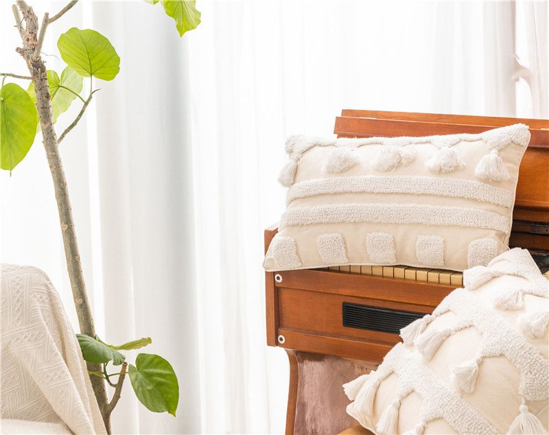 Copricuscino per divano con ricamo geometrico in velluto tridimensionale in stile nordico, decorazione per la casa, federa con ricamo trapuntato_voghion.com