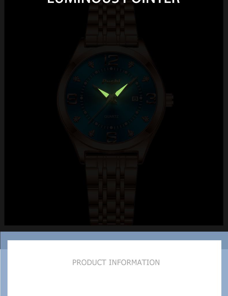 Luxury Business Quartz Watch For Women Elegant Women's Watches Simple Style With Date Display_voghion.com