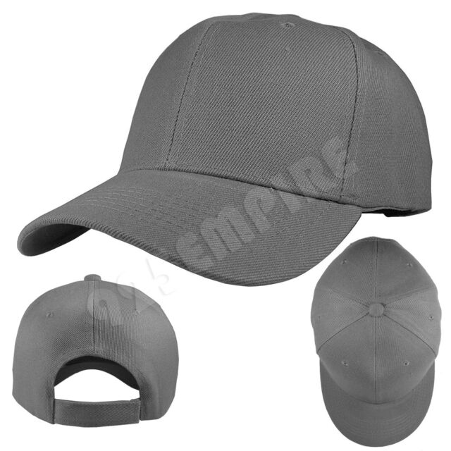 Gorra de béisbol ajustable de color sólido, paquete de 12 unidades_voghion.com