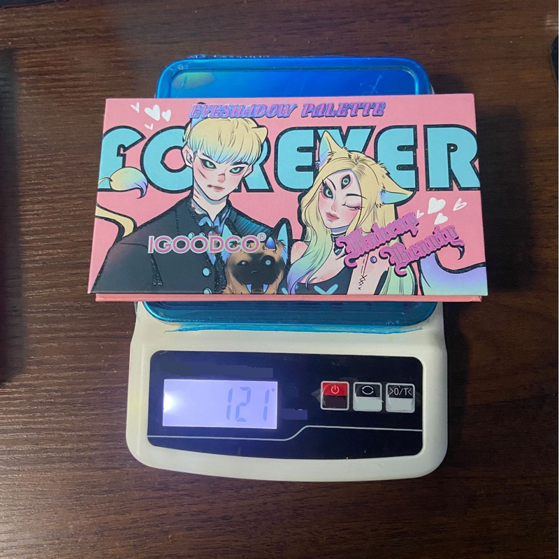 18 Color Compact Eyeshadow Palette - Matte & Shimmer Stage Makeup Kit (Small Book-Style High Pigment Travel-Friendly Vegan Professional Performance)_voghion.com