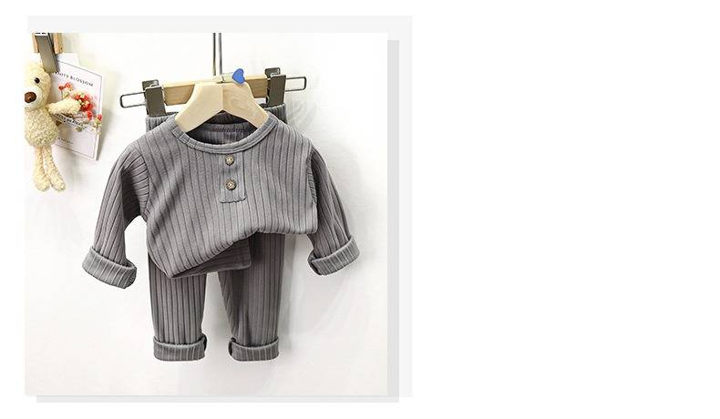 Pijama infantil de forro polar suave: ropa de dormir unisex cálida y acogedora para niños y niñas (80-140 cm). Moda de moda._voghion.com