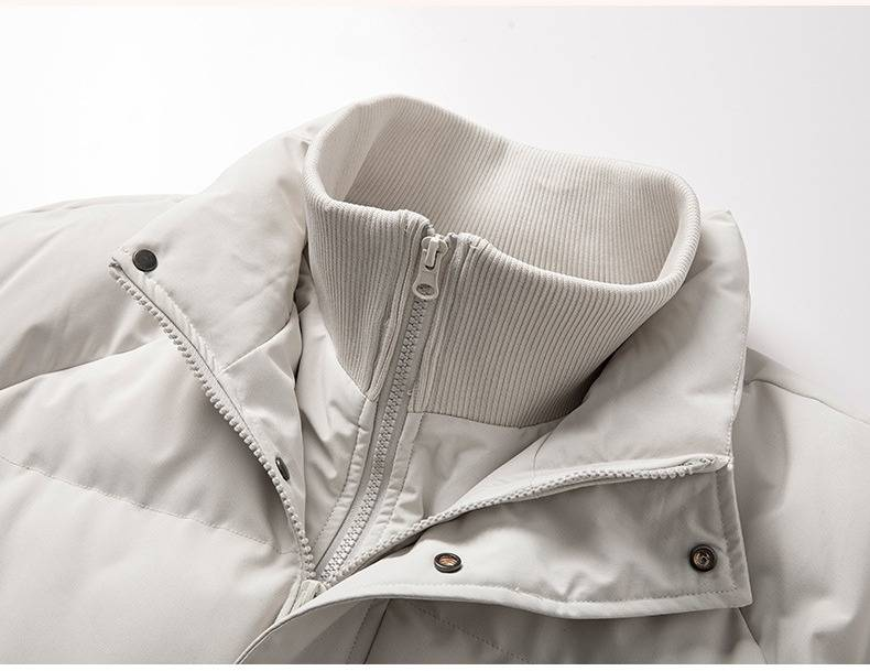 Cappotto invernale unisex a strati – Giacca coreana oversize con collo alto e fodera staccabile (nero, cachi, blu nebbia, caramello, taglie dalla M alla 3XL)_voghion.com