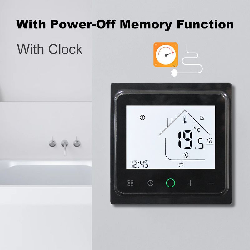 Tuya thrmostat wifi smart lif Tmpratur Controllr lctric hating Gas Boilr Support Yandx Alic Alxa Googl_voghion.com