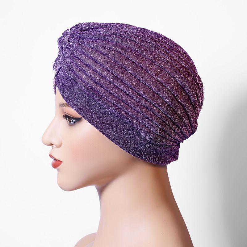 Golden Silk-Polyester Turban Hat – Middle Eastern Style Sports Headwear (Breathable & Lightweight For Active Women)_voghion.com