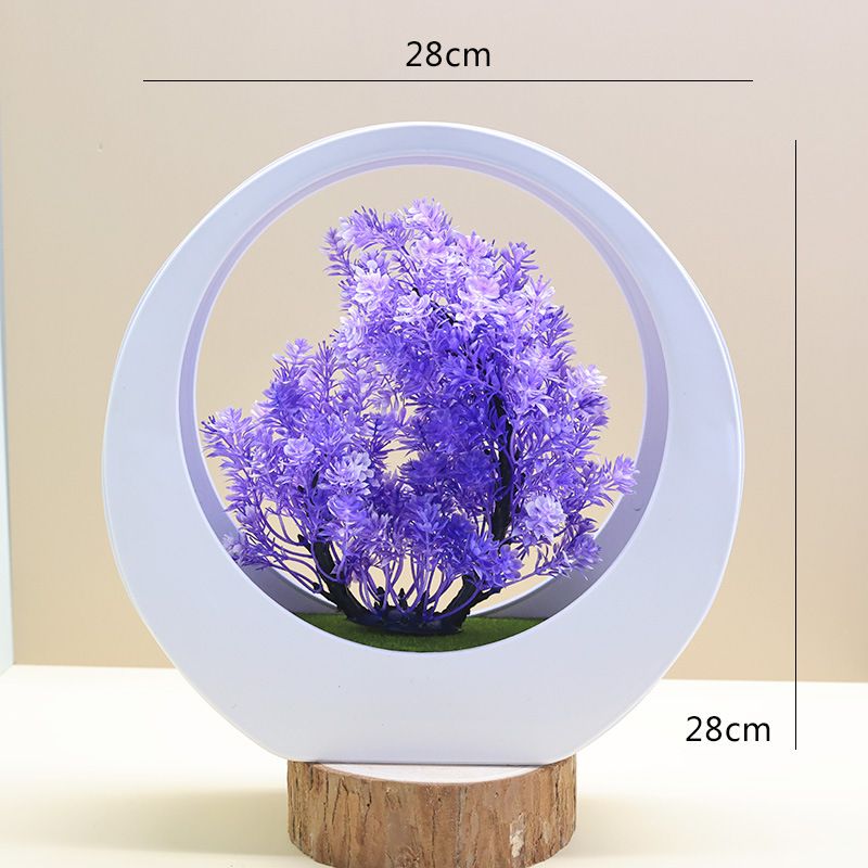 Wohnmöbel Simulation Grünpflanzen Kunststoff Kunstblumen kreative Bonsai Desktop Ornamente Blume Simulation Pflanzen_voghion.com