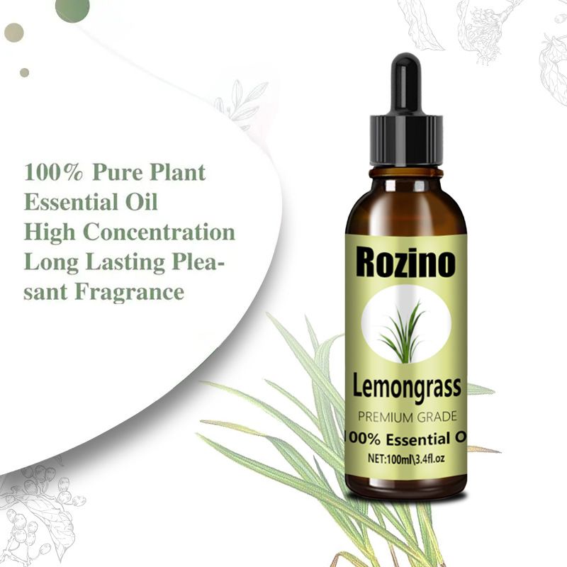 Lemongrass Massage, Soothing Skin, Relieving Emotions, Opening The Back For Scraping And Unblocking Meridians Essential_voghion.com