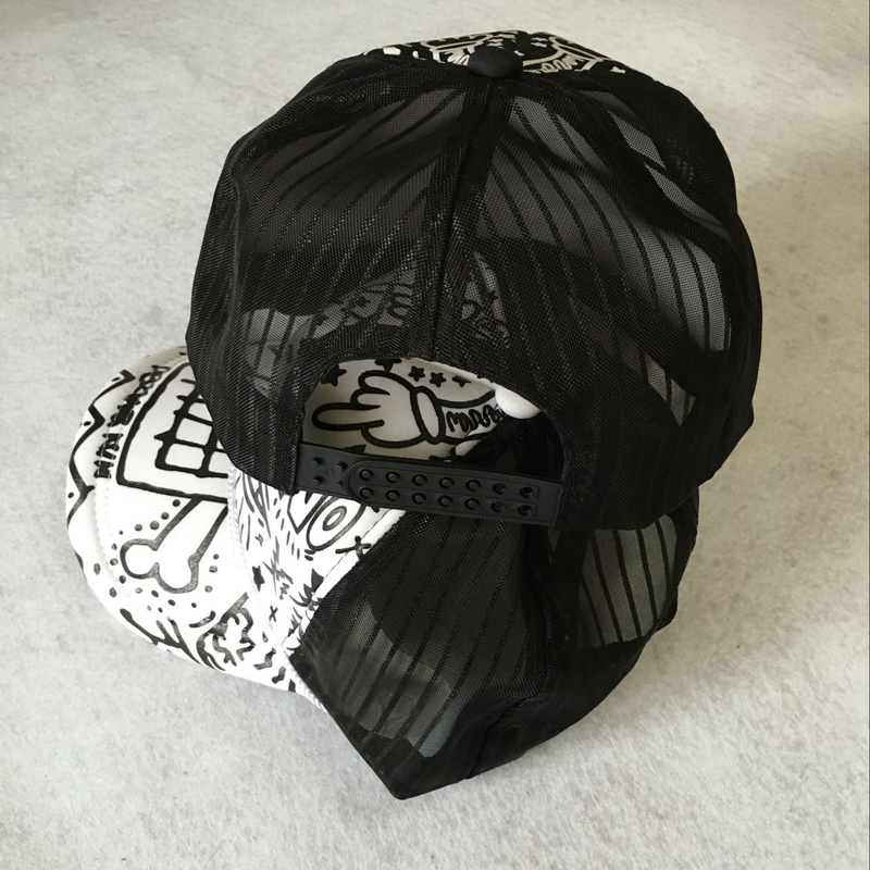 Cappello da baseball con graffiti all'aperto con lingua d'anatra diretto di nuova tendenza della moda coreana_voghion.com