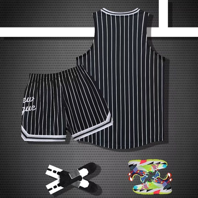 Maillot de basket-ball pour hommes, maillot d'équipe d'entraînement de compétition de Festival de printemps, impression de style américain, ensemble pour hommes, 2023_voghion.com