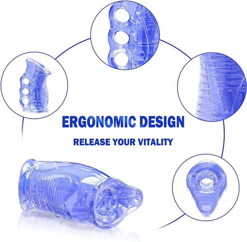 Kate Exerciser Manuale Aeromobile Massaggio Piccola Tazza per Masturbazione Giocattoli Sessuali per Adulti_voghion.com