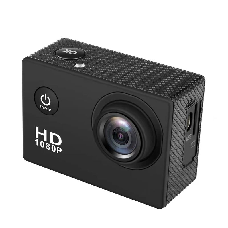 Cámara deportiva digital impermeable para ciclismo al aire libre, grabadora portátil HD_voghion.com