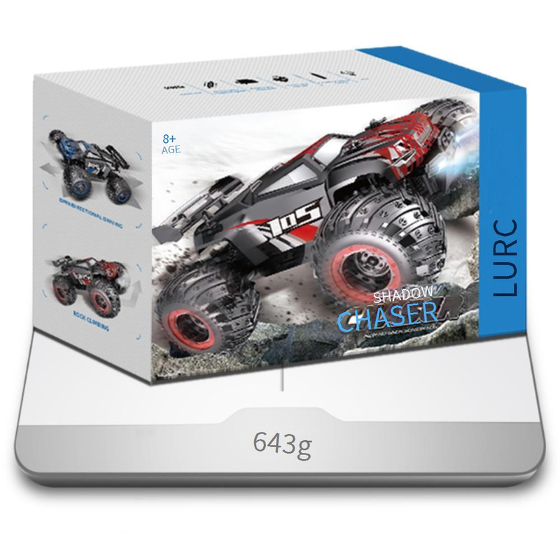 Kauko-ohjattavat lelut 2.4G sähköinen kauko-ohjattava auto neliveto kiipeily maastoajoneuvo ajelehtimismalli lasten lelut_voghion.com