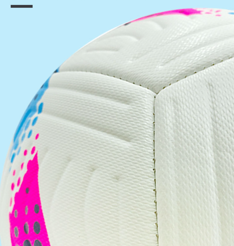 Balón de fútbol número 5 para entrenamiento de adultos al aire libre, de poliuretano grueso resistente al desgaste y cosido a máquina._voghion.com