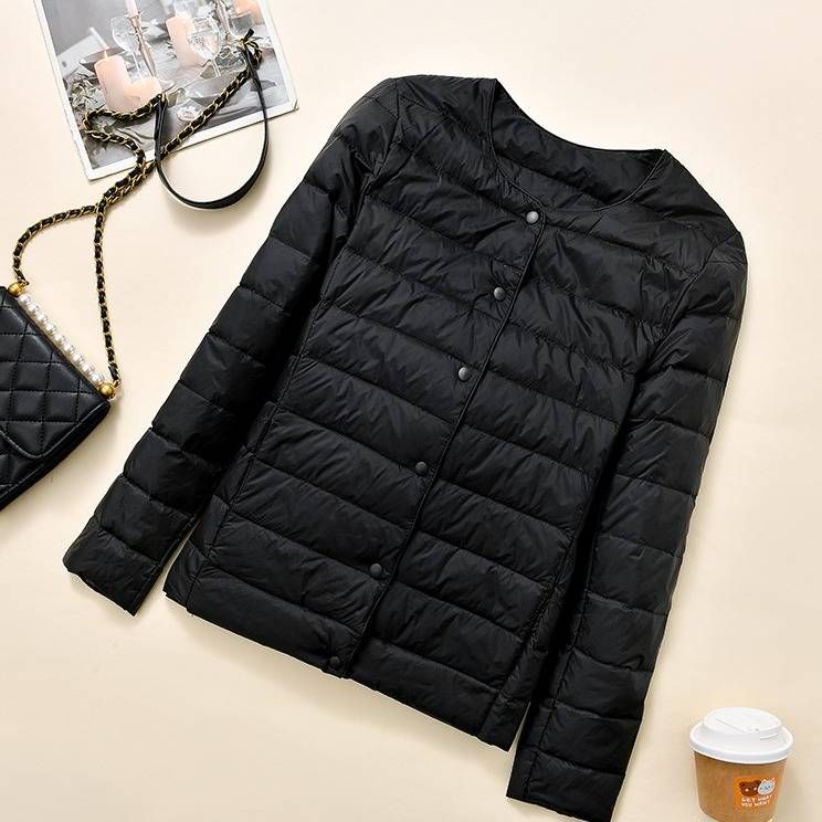 Ultra-Lightweight Women's Down Vest With 90% White Duck Down - Slim Fit Short Puffer Jacket For Fall & Winter (V-Neck, Multiple Colors & Sizes)_voghion.com
