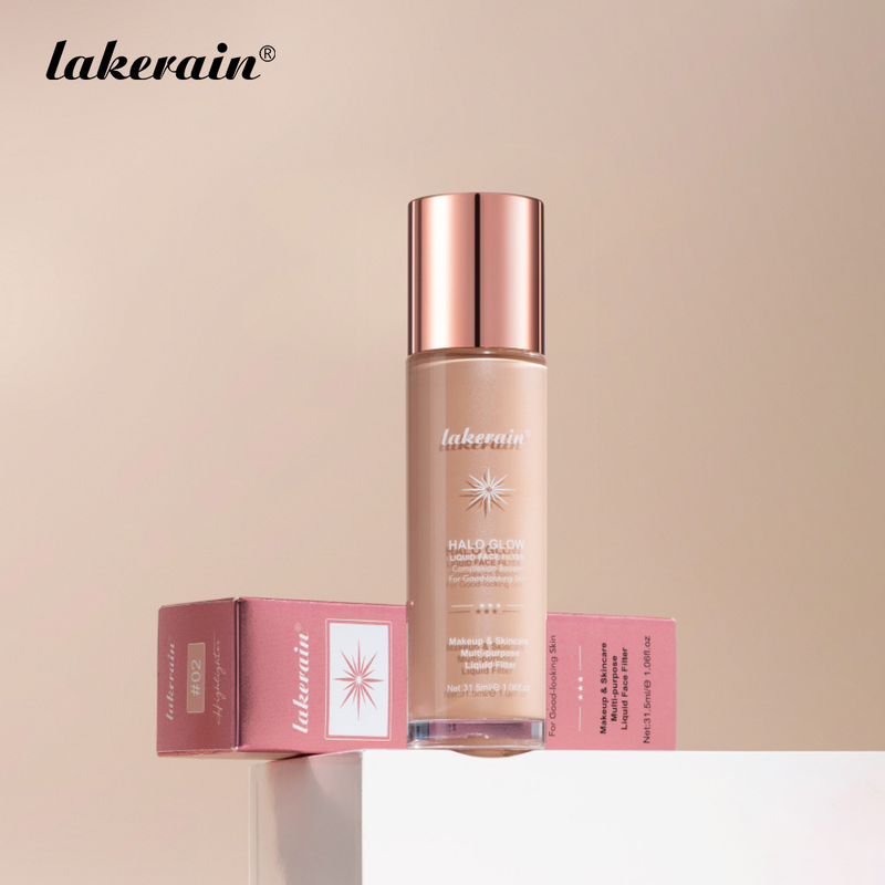 Body Glow Shimmer Halo Glow Liquid Filter - Erzielen Sie ein natürlich glänzendes Finish mit diesem leichten, mischbaren und seidig glatten Cream Face Illuminator M_voghion.com