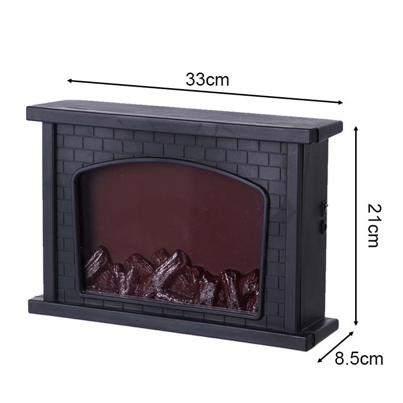 LED Flame Dynaaminen Lyhtylamppu Simulaatio Takka Liekkiefekti Yövalo USB-akkukäyttöinen Olohuoneen sisustukseen_voghion.com