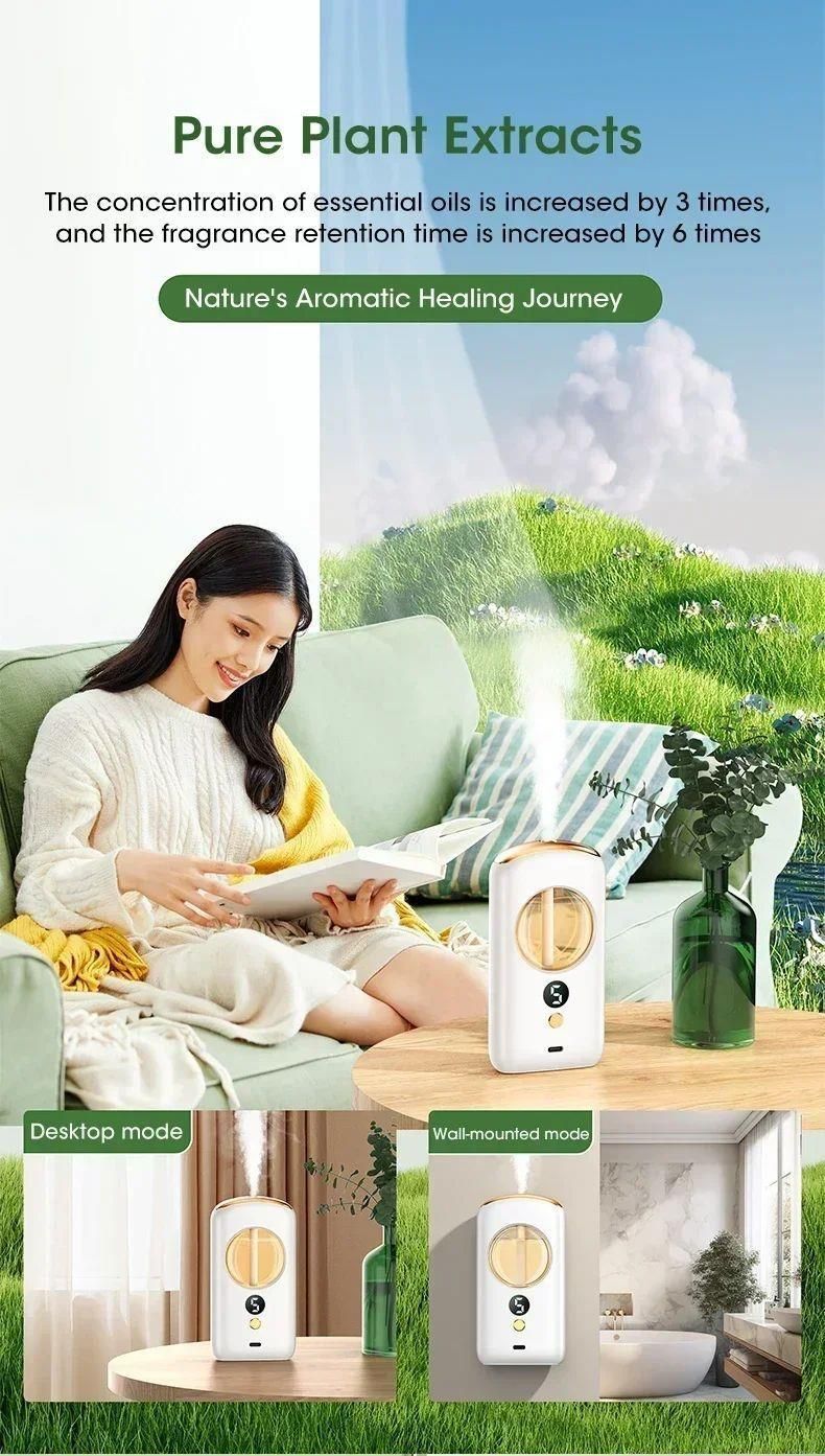 Car Smart Aromatherapy Hine Oils Air Freshener Purifier A_voghion.com