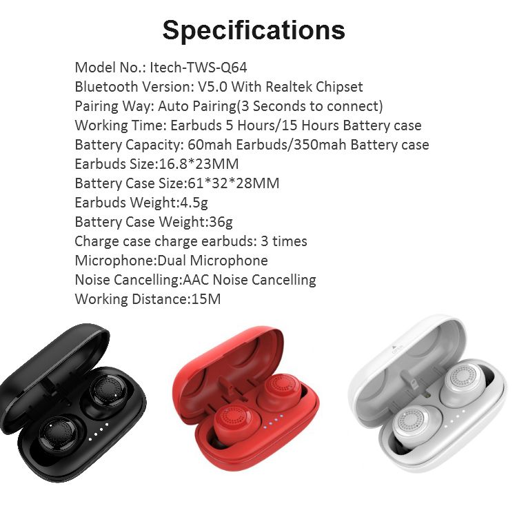 Music Festival 2019 China beste Freisprecheinrichtung im Ohr Ohrhörer unsichtbar Bluetooth 5.0 TWS echte drahtlose Sport-Ohrhörer Kopfhörer mit_voghion.com
