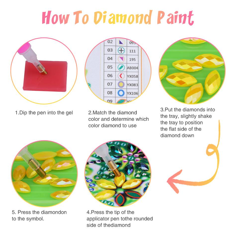 5D DIY Alien Diamond Painting Painted Owl Kit Partial Special Shaped Drill Diamond Personalized Gift_voghion.com