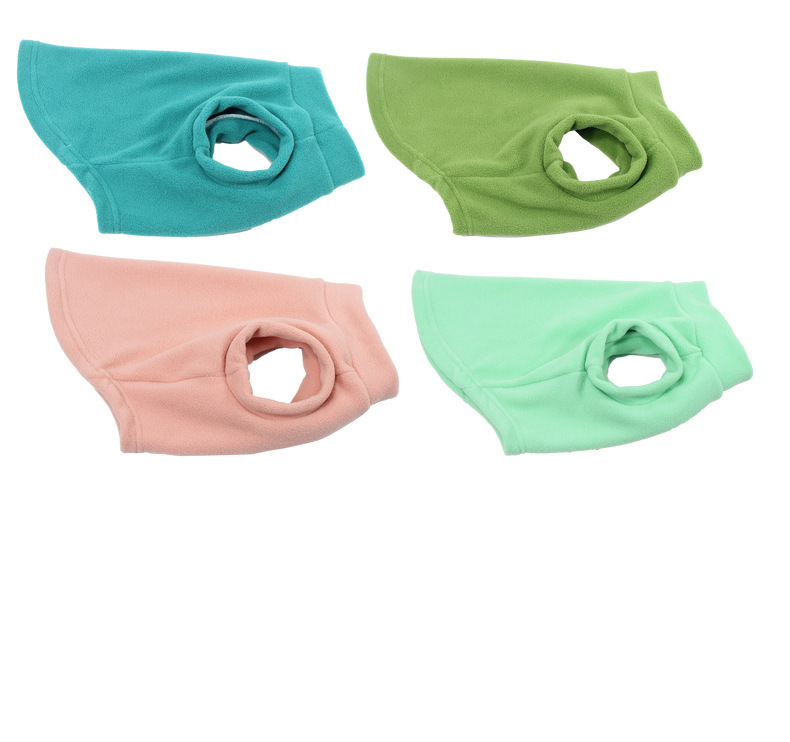 Pet it solid color warm dog clothes winter pet sweater casual Bichon Corgi Shiba Inu Border Collie_voghion.com