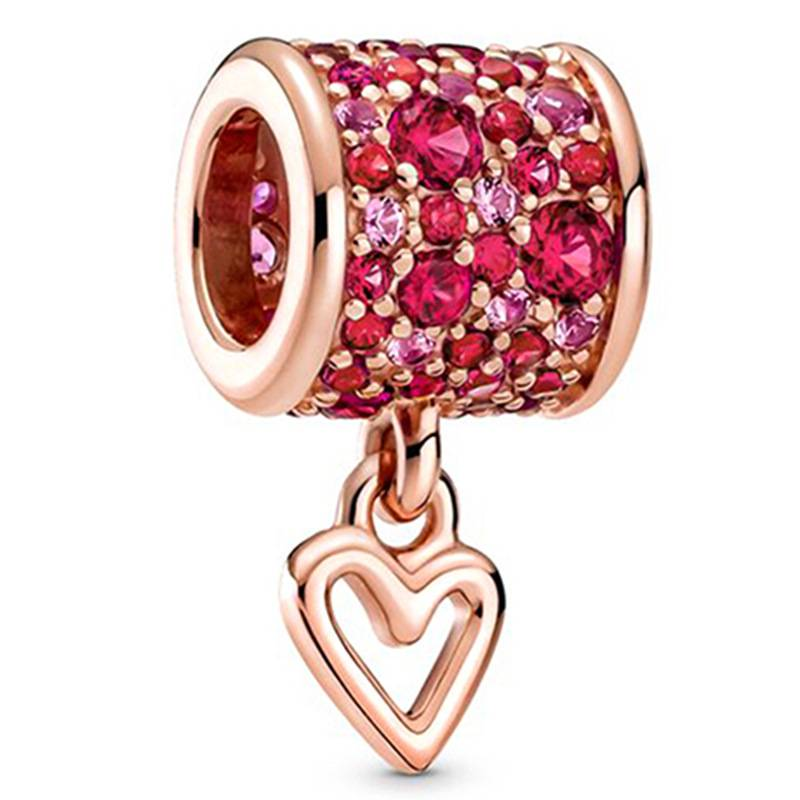 Jewelry & Accessories Charm Bracelets Rabbit Star Pendant Alloy Large Hole Bead Bracelet Beaded DIY_voghion.com