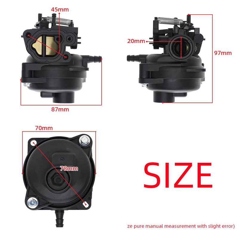 Carburatore per Toro 550ex 140cc Yard Machines675EXSnapper Troy B110 Troy-Bilt TB110 Carb_voghion.com