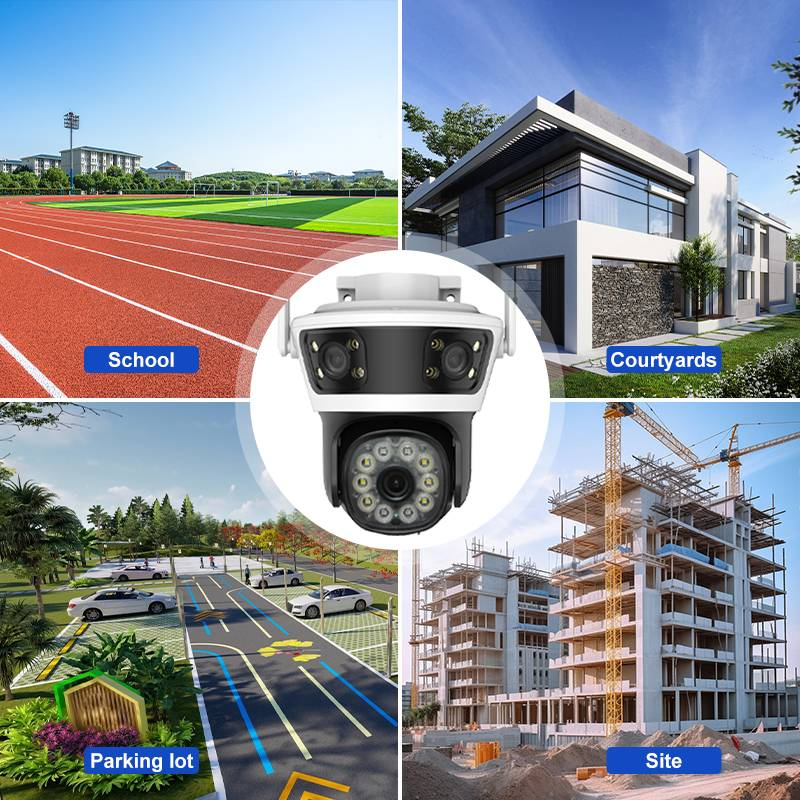 CCTV Camera Outdoor Security Camera Outdoor Camera, Wireless 2.4g Wireless Camera, Two-way Voice, Motion Detection, Remote Application,_voghion.com