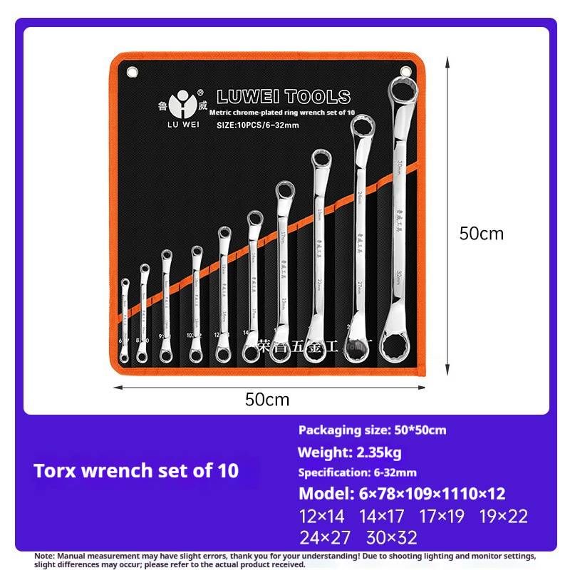Professional Spline Wrench Set – 6-32mm Double-Ended Lens Repair Tools (8-Piece/10-Piece Kit, Chrome Vanadium Steel, Mirror Polish Finish)_voghion.com