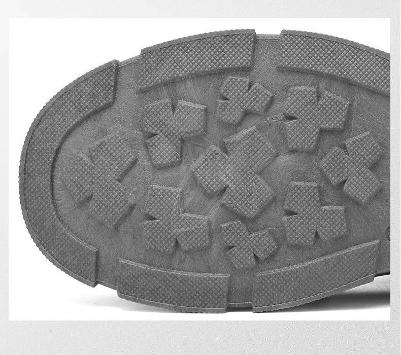 Herren-Winterstiefel mit dickem Fleecefutter, rutschfester Gummisohle, warm und langlebig für Outdoor-Wanderungen, tägliches Tragen, Schneestiefel, Outdoor-Baumwollschuhe_voghion.com