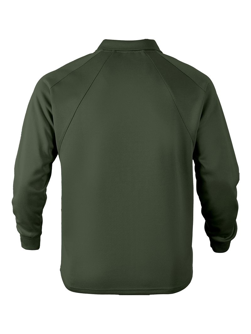 Men's Classic Heavyweight Polo Shirt - Retro American Style Long Sleeve Casual Shirt For Men (S-XXXL, Multiple Colors)_voghion.com