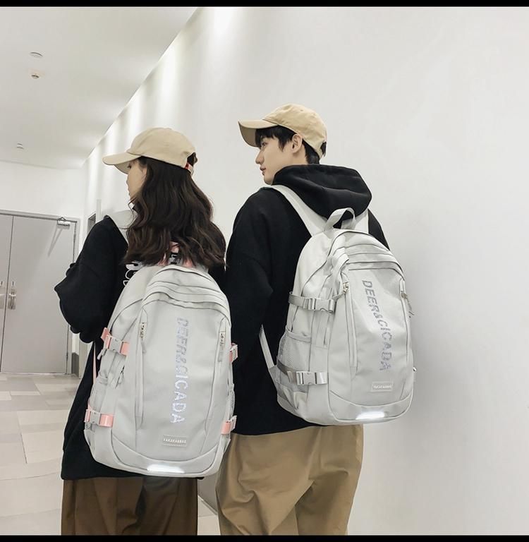 Women's Schoolbag College Students Simple Leisure Travel Computer Fashion Brand School Large Capacity Backpacks_voghion.com
