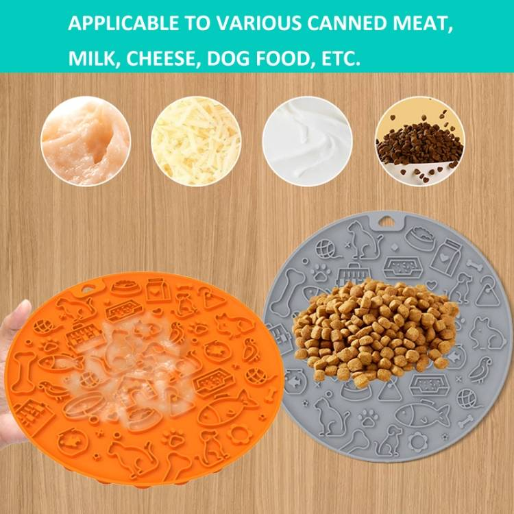 Pet Licking Mat With Suction Cups Slow Feeding Mat For Dogs & Cats_voghion.com