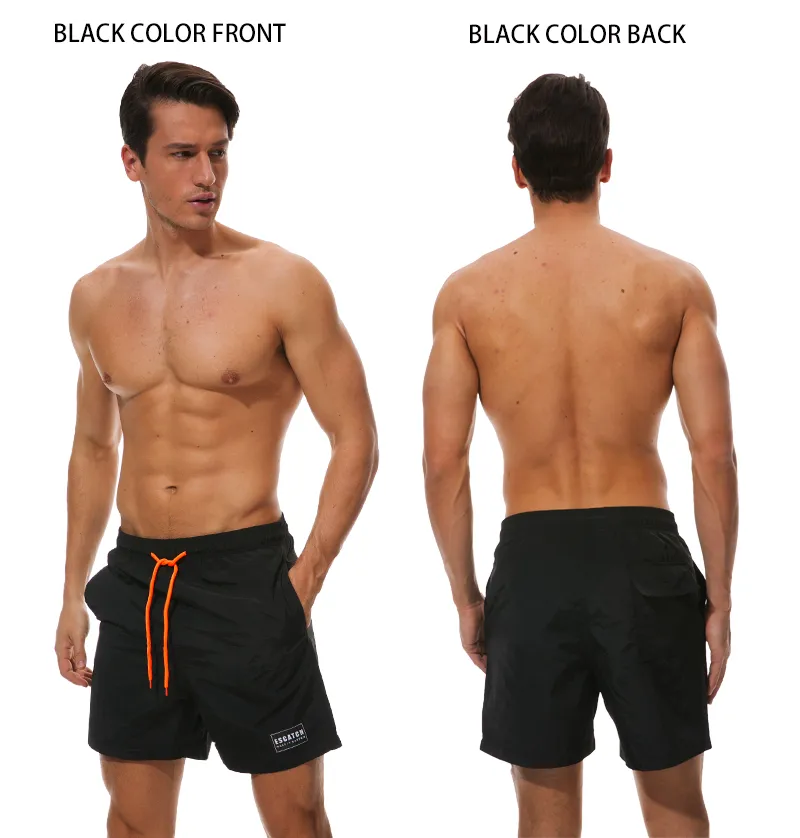 Badebekleidung, Badehose, Strand-Boardshorts, Badehose, Badeanzüge, Herren, Laufsport, Surfshorts_voghion.com