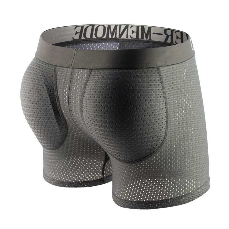 Men's Underwear Boxer Briefs With Padded Sponge Hip Lifting Buttocks_voghion.com