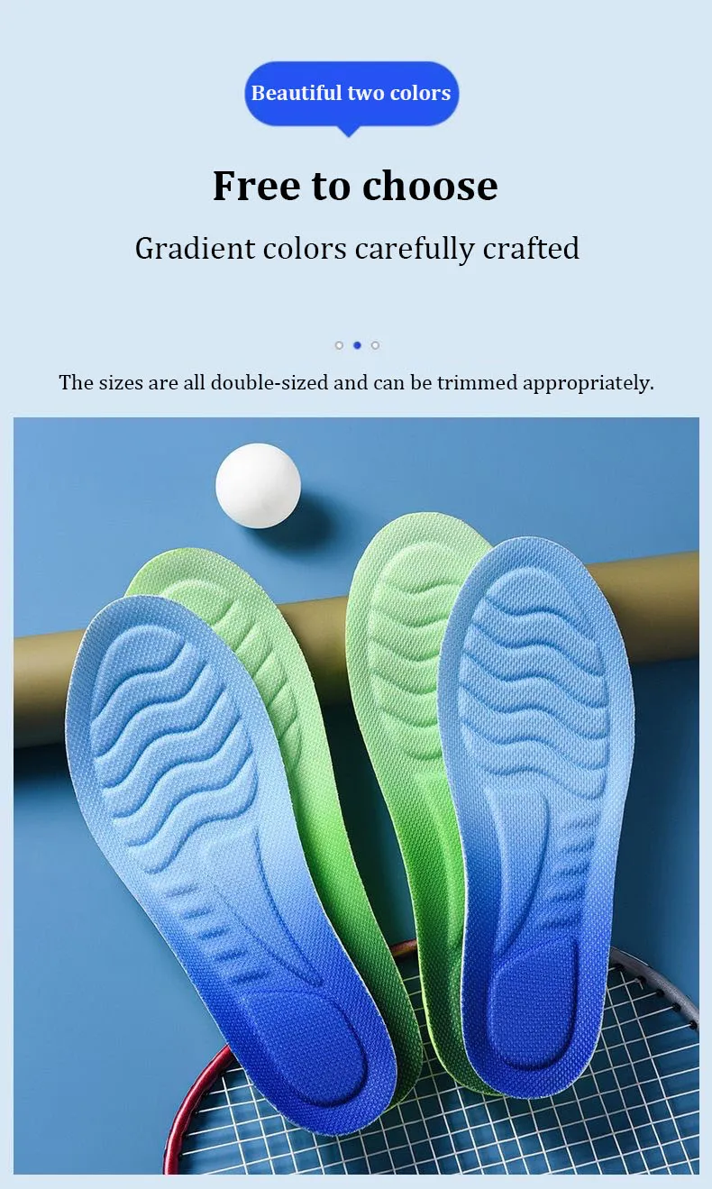 Plantillas ortopédicas transpirables de látex suave, zapatillas deportivas con absorción de impacto, almohadilla para correr, plantilla soporte arco para hombres y mujeres_voghion.com