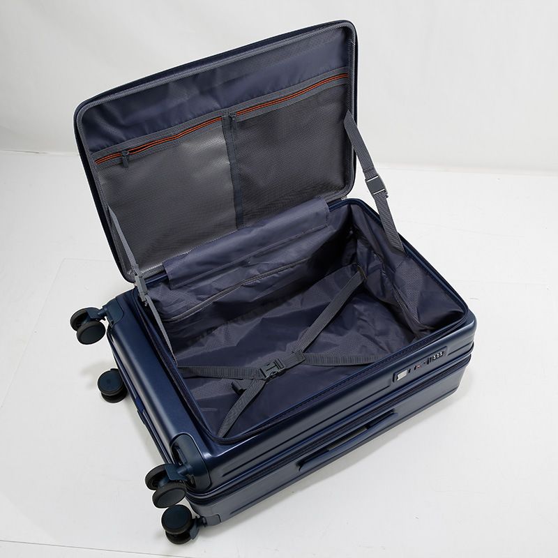 Valigia da viaggio Business Abs Business Front Open Bagaglio da imbarco Valigia trolley leggera_voghion.com