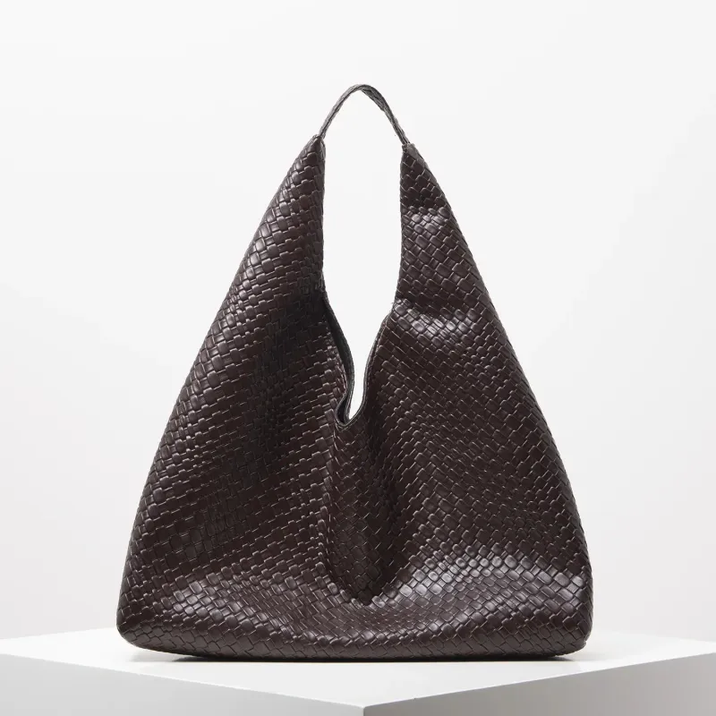 Borsa a tracolla semplice retrò, minimalista, hobo da lavoro, grande, per donna, elegante, per la spesa 250614l_voghion.com