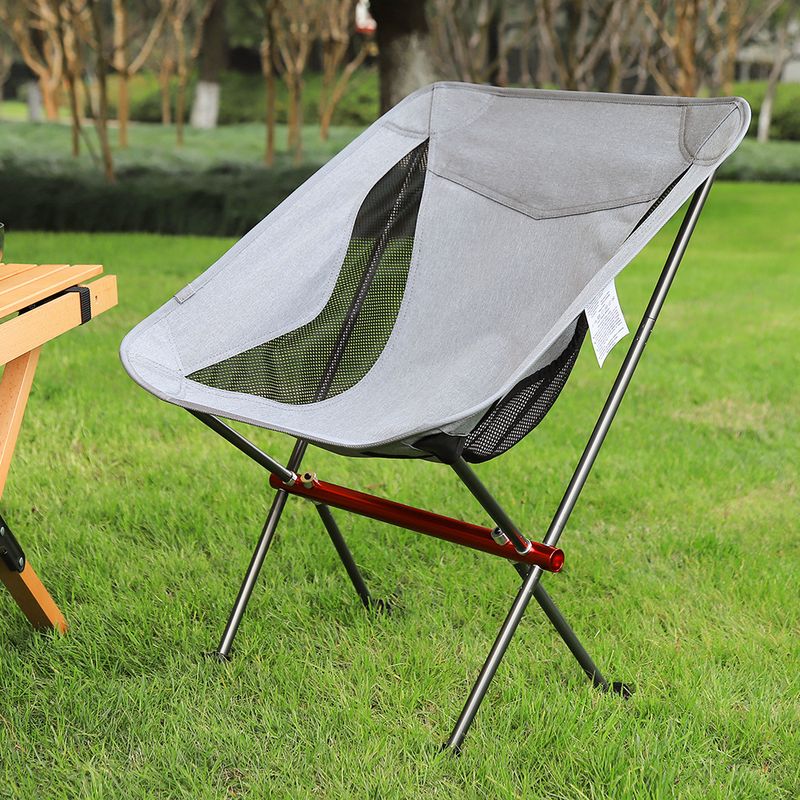 Lounge chair, portable aluminum alloy leisure home camping, fishing bench, folding stall, outdoor table and chair_voghion.com
