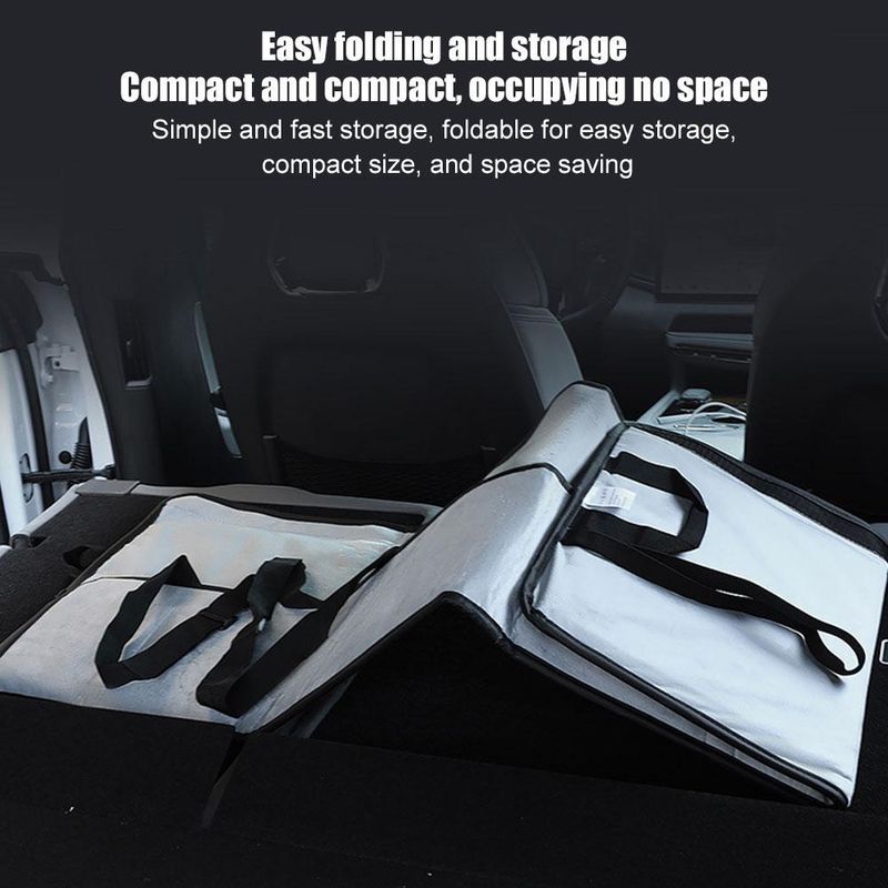 Cama Capô Proteção SUV No Carro Banco Traseiro Dobrável Placa de Extensão Porta-malas Dormir Camping Cama Mat_voghion.com