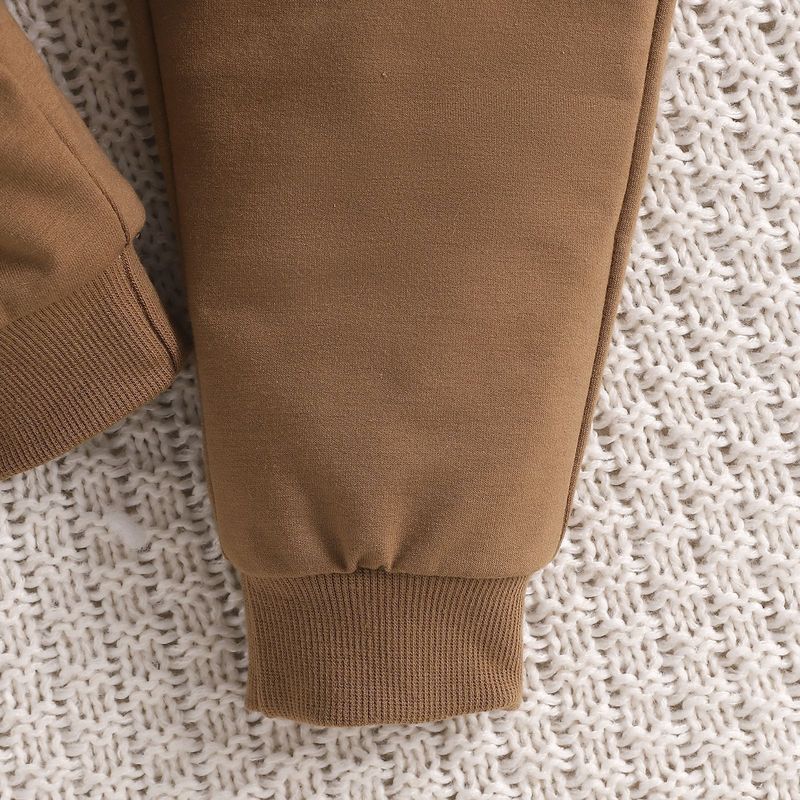 2024 Abbigliamento per bambini Autunno e inverno Set con cappuccio ricamato con lettera di zucca di Halloween_voghion.com