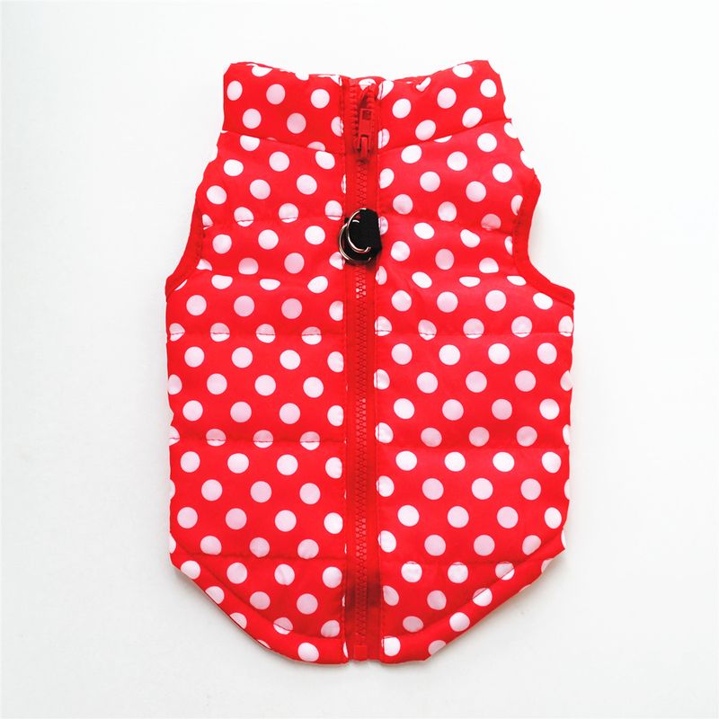 Autumn Winter New Zipper Traction Hole Blue Skull Butterfly Leopard Print Teddy Clothes Cotton Jacket Pet Apparel_voghion.com