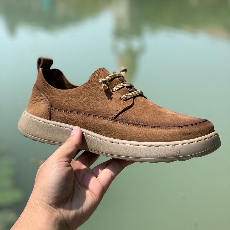 Men's Low Cut Workwear Men's 2025 Spring New Soft Soled Casual Genuine Leather Breathable Commuting Shoes, Trendy_voghion.com