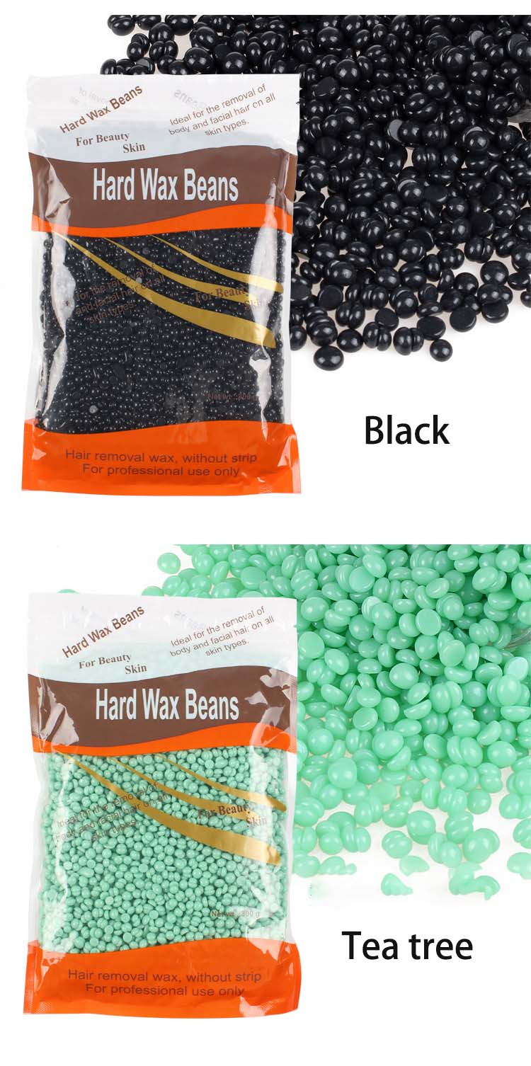 Vaxbönor 100 g Varmfilm Hårdvax Hårborttagning hårborttagning för hårt hår Bönvaxning Bikini Ansikte Ben Kroppshårborttagning U_voghion.com