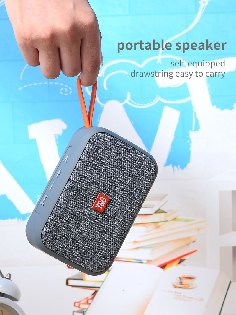 Mini głośnik TG506 przenośny mini bezprzewodowy soundbar Bluetooth 5.0 zewnętrzny głośnik HIFI do użytku wewnątrz obsługa karty TF radio FM_voghion.com