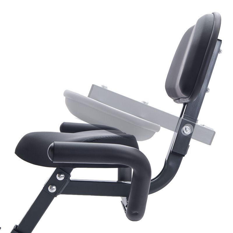 Folding Exercise Bike, Fitness Upright And Recumbent X-Bike With 16-Level Adjustable Resistance, Arm Bands And Backrest_voghion.com