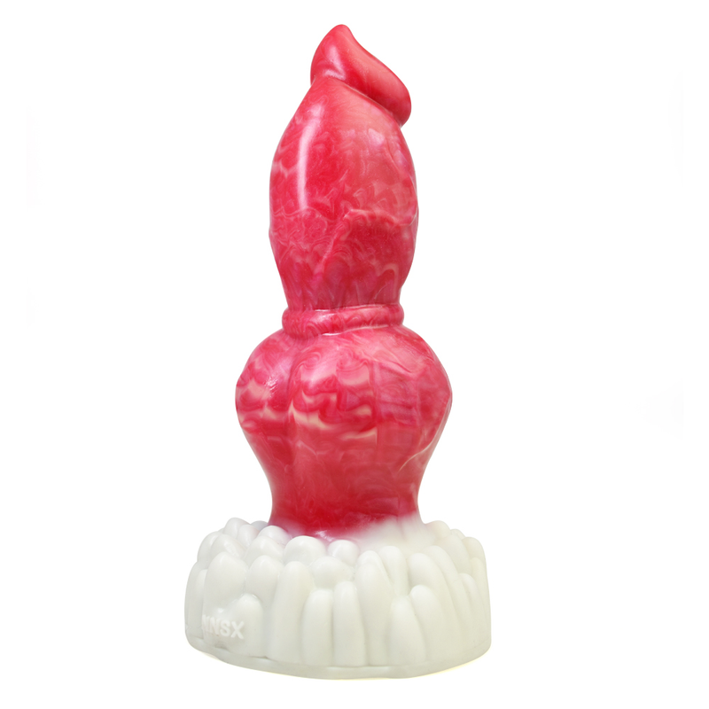 NNSX Dog Knot Dildo con Sucke Silicone Fo Vibato Multicolo Dick Punta a punta Giocattoli sessuali per adulti per uomini Avanzati_voghion.com