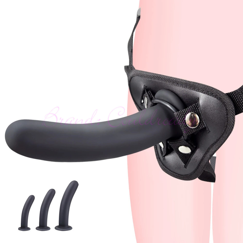 Strapon indossabile per lesbiche Cinturino in silicone su dildo Pantaloni Giocattoli sessuali per donne Eroti_voghion.com
