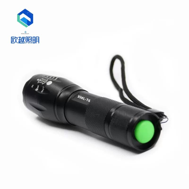 A100 Teleskooppinen Zoom-taskulamppu, voimakas valo, Q5 Koti Ulkoilu Yöpyöräily Yökalastus Helppo kantaa, voimakas valo, taskulamppu_voghion.com